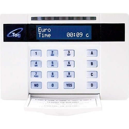 Pyronix EUR-068 Mini LCD Keypad with Proximity Reader, White