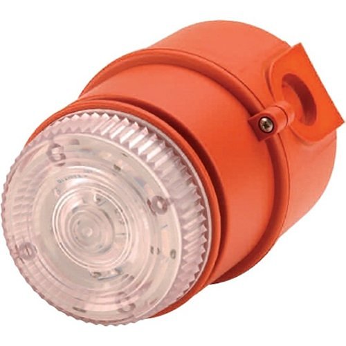 Cranford Controls IS-MC1-R-R Minialert Intrinsically Safe Sounder Beacon, Red Body and Red Lens