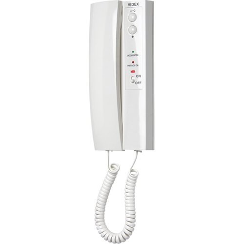 Videx 3114 2-Button, Call Tone plus Privacy ON-OFF Switch and Door Open LED’s, 3+1 and 4+1 Systems