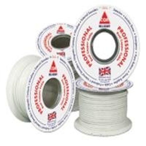 CQR CAB6HF 100M Type 2 LSZH Unscreened 6 Core Professional Halogene-Free Cable, White