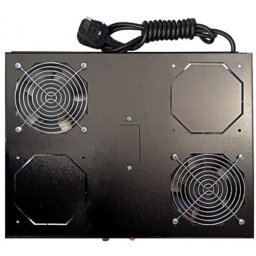 Connectix RR-FT-2-G RackyRax Series 2-Way Fan Tray, Compatible with 600mm x 600mm & 800mm x 600mm Cabinets, Assembled