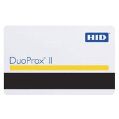 HID 1336NGGNN DuoProx II 1336 Printable Prox Card with Magnetic Stripe, Non-Programmed, Glossy Front and Back, No Numbers, No Slot