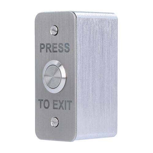 Compact Rte Button CDVI RTE-AS Rte Button Vr Narrow Ss Surface Pte