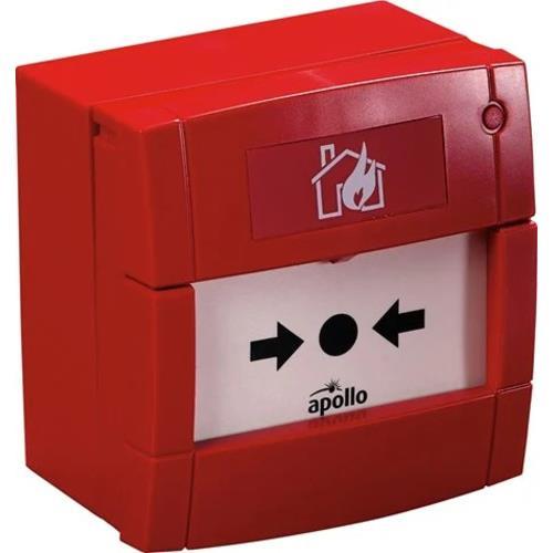 Apollo Manual Call Point For Indoor/Outdoor, Fire Alarm, Commercial - Red