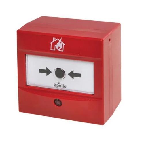 Apollo AlarmSense Manual Call Point For Fire Alarm - Red - Polycarbonate