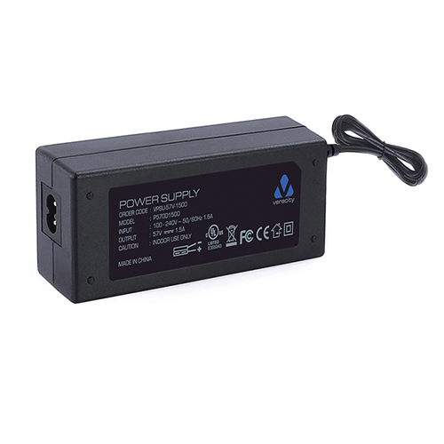 Veracity 78 W AC Adapter - For Network Switch - 120 V AC, 230 V AC Input - 57 V DC/1.50 A Output