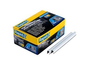 Rapid Staples - No.28 - 10 mm Leg - for Cable - Galvanized - White - Steel - 5000 / Box