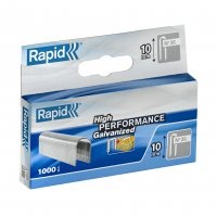 Rapid Staples - Heavy Duty - 10 mm Leg - for Cable - Galvanized - 5000 / Pack
