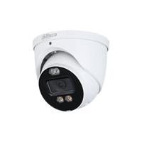 Dahua HAC-ME1509TH-A-PV Active Deterrence, HDCVI IP67 5MP 2.8mm Fixed Lens, IR 40M Active Deterrence Turret Camera, White