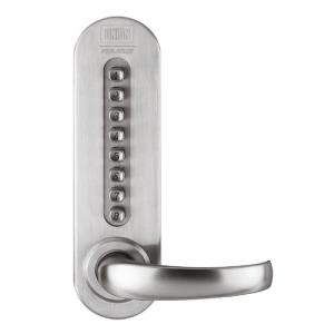 Union Codeguard 5 Push Button Stainless Steel Lock