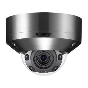 Wisenet XNV-8080RSA 5 Megapixel HD Network Camera - Dome - 50 m - H.264, H.265, MJPEG - 2560 x 1920 - 3.90 mm Varifocal Lens - 2.4x Optical - CMOS - Wall Mount, Pole Mount, Corner Mount