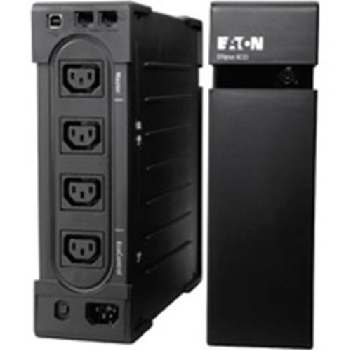 Eaton Ellipse EL650USBIEC Standby UPS - 650 VA/400 W - 2U Rack/Tower - 220 V AC Input - 240 V AC, 240 V AC, 240 V AC Output - 3 x IEC 60320 C13, 1 x IEC 60320 C13