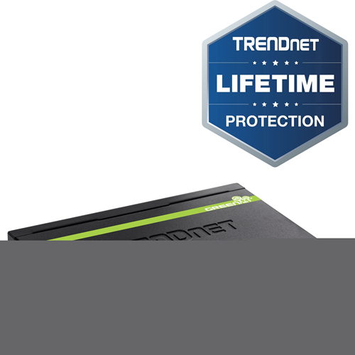 TRENDnet TPE-S44 8 Ports Ethernet Switch - 2 Layer Supported - Power Adapter - 2.10 W Power Consumption - 30 W PoE Budget - Twisted Pair - PoE Ports - Desktop - 5 Year Limited Warranty