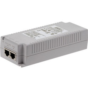 AXIS T8134 PoE Injector - 120 V AC, 230 V AC Input - 55 V DC Output - 1 x 10/100/1000Base-T Input Port(s) - 1 x 10/100/1000Base-T Output Port(s) - 60 W - Wall/Shelf/DIN Rail-mountable