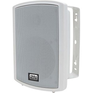 2N SIP Wall Mountable Speaker - 8 W RMS - White - 12 W (PMPO) Woofer Tweeter Midrange - 75 Hz to 20 kHz - 8 Ohm