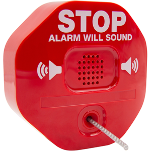 STI Stopper 6200 Security Alarm - 105 dB - Audible - Red