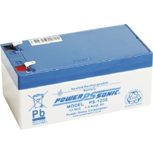 Power Sonic PS-1230 Battery - Lead Acid - For Multipurpose - Battery Rechargeable - 12 V DC - 3400 mAh