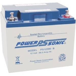 Power Sonic PS-12380 Battery - Lead Acid - For Consumer Electronic Device, Security Device, UPS Backup, Medical Equipment, Portable Equipment, Power Tool, Emergency Lighting, Fire Alarm, Access Control System, Electrical Equipment - Battery Rechargeable - 12 V DC - 38000 mAh
