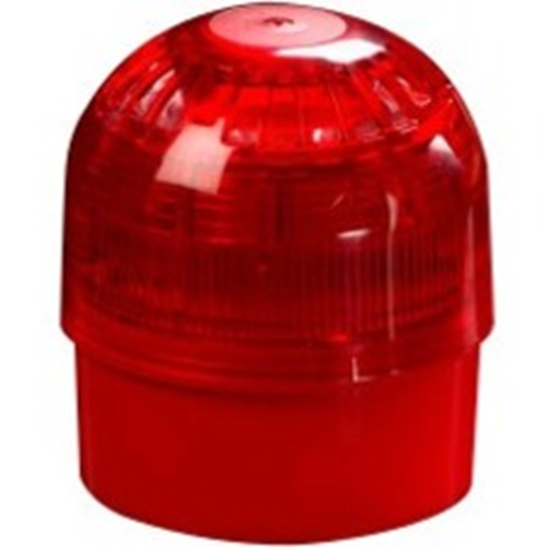 Apollo Horn/Strobe - 28 V DC - 100 dB(A) - Audible, Visual - Red