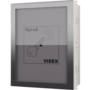 VIDEX Card Reader Access Device - Door - Proximity - 100 User(s) - 24 V DC - Standalone