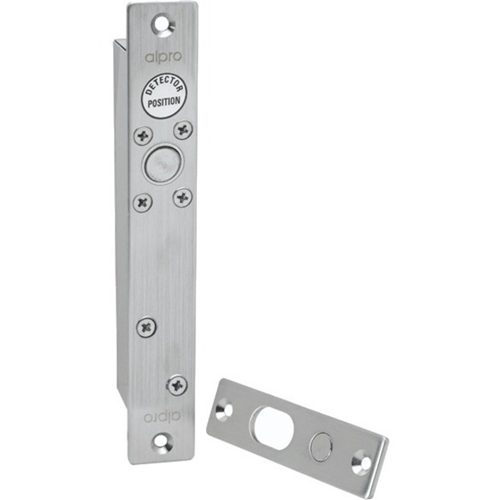 alpro Electric Deadbolt - for Door - Stainless Steel - Door, Bolt