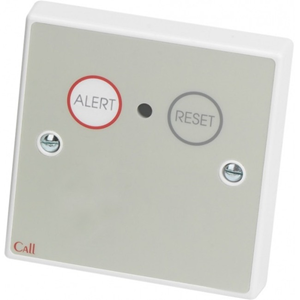 C-TEC Push Button/Manual Call Point - Single Gang - Plastic