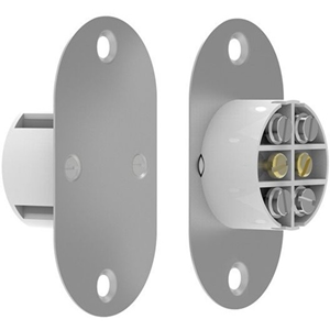 CQR FC509MT2 Magnetic Contact - SPST (N.O.) - 25 mm Gap - For Door - Flush Mount - White