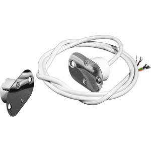 Knight Fire & Security YA90 Cable Magnetic Contact - 20 mm Gap - For Double Door - Flush Mount - White