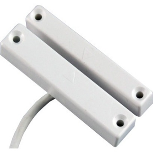 CQR SC513 Cable Magnetic Contact - SPST (N.O.) - 20 mm Gap - For Door - Surface Mount - White