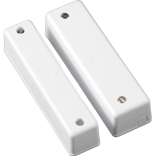 CQR SC550 Magnetic Contact - SPST (N.O.) - 30 mm Gap - For Double Door - Surface Mount - White