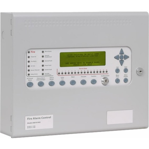 Kentec Syncro AS A80161M2 Fire Alarm Control Panel - 16 Zone(s) - LCD - Addressable Panel