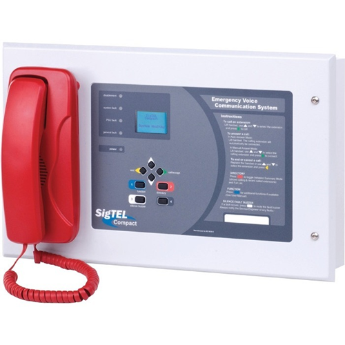 C-TEC SigTEL Fire Alarm Control/Communicator - LCD