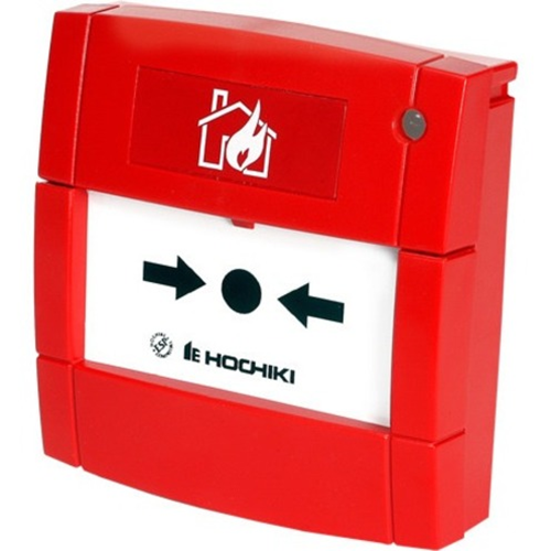 Hochiki HCP-E(SCI) Manual Call Point For Fire Alarm - Red - Plastic, Polyphenylene Oxide