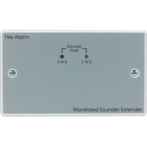C-TEC Sounder Circuit Extender for Sounder - Fire Alarm - White, Light Grey