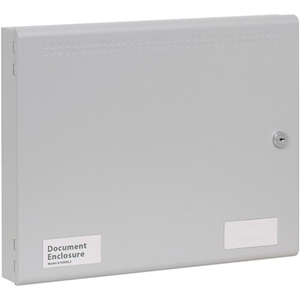 Kentec Sigma DocBox File Cabinet - 385 mm x 60 mm x 310 mm - A4 - Key Lock - Grey - Epoxy, Powder Coated - Steel