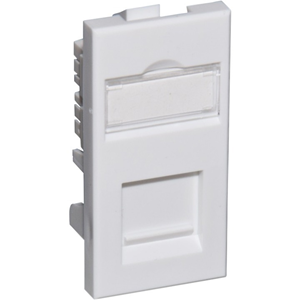 Connectix Faceplate Module - Polycarbonate, Acrylonitrile Butadiene Styrene (ABS) - Wall Mount