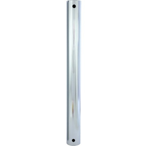 B-Tech System 2 Mounting Pole - Chrome - 140 kg Load Capacity - 1 Pack