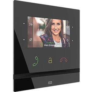 2N 10.9 cm (4.3") Video Door Phone - Touchscreen - Tempered Glass - Indoor, Intercom System