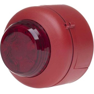 Cranford Controls Security Strobe Light - Wired - 35 V DC - Visual - Red, Red