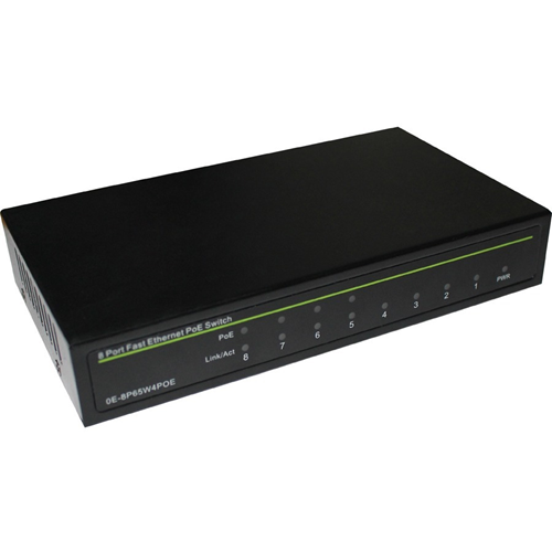 W Box 8 Ports Ethernet Switch - 2 Layer Supported - Twisted Pair - Lifetime Limited Warranty