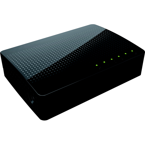 W Box 5 Ports Ethernet Switch - 2 Layer Supported - Twisted Pair - Lifetime Limited Warranty
