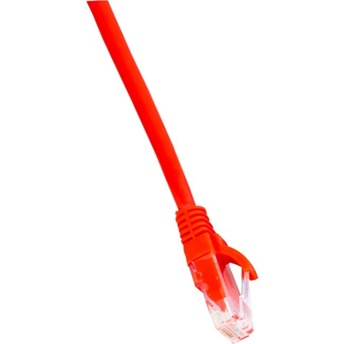 W Box 50 cm Category 5e Network Cable for Network Device - 5 - First End: 1 x RJ-45 Male Network - Second End: 1 x RJ-45 Male Network - Patch Cable - Gold Plated Connector - 26 AWG - Red