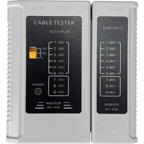 W Box Cable Analyzer - Twisted Pair Cable Testing, Cable Testing - Network (RJ-45) - 9V
