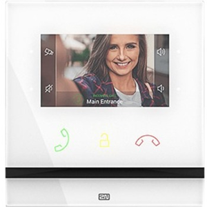 2N 10.9 cm (4.3") Video Door Phone - Touchscreen - Tempered Glass - Indoor, Intercom System