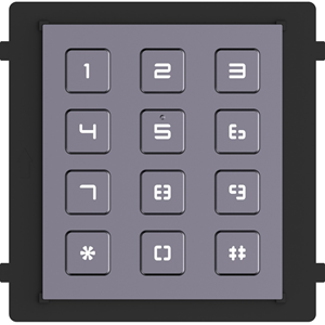 Hikvision DS-KD-KP Intercom System Keypad Module for Intercom System - Door