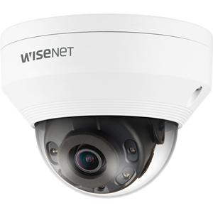 Wisenet QNV-8010R 5 Megapixel HD Network Camera - Monochrome - Dome - 20 m - MJPEG, H.264, H.265 - 2592 x 1944 Fixed Lens - CMOS - Ceiling Mount, Wall Mount