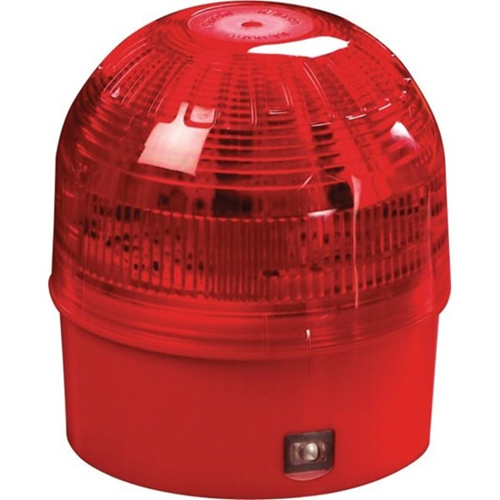 Apollo Intelligent Security Strobe Light - Wired - 28 V DC - Visual - Surface Mount - Red