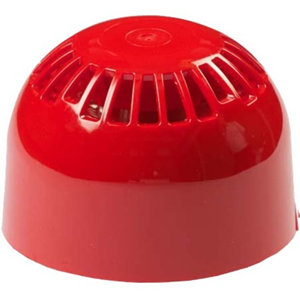 EMS FireCell Sounder - Wired - Audible - Red