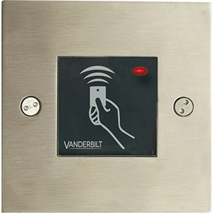 Vanderbilt ACTpro MIFARE MF1030PM Card Reader Access Device - Indoor, Outdoor - Proximity - Wiegand - 24 V DC - Panel Mount