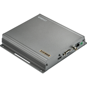 Wisenet SPD-151 Video Decoder - External - Functions: Video Decoding, Video Streaming - 3840 x 2160 - H.265, H.264, MJPEG - HDMI - Component Video - VGA - Composite VideoNetwork (RJ-45) - USB - Linux